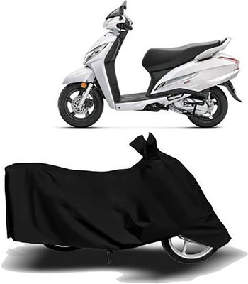 Mdstar Waterproof Two Wheeler Cover for Honda(Activa 125, Black)