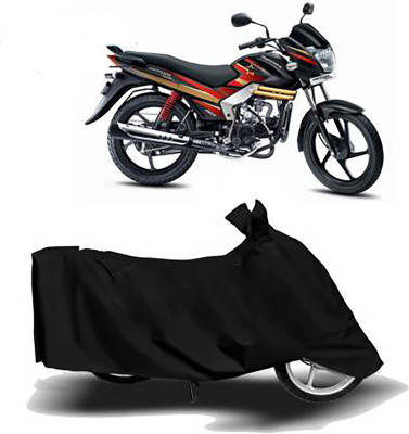 JKR Waterproof Two Wheeler Cover for Mahindra(Centuro XT, Black)