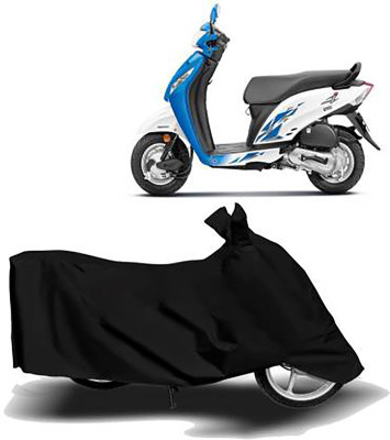 KPIND Waterproof Two Wheeler Cover for Honda(Activa i, Black)