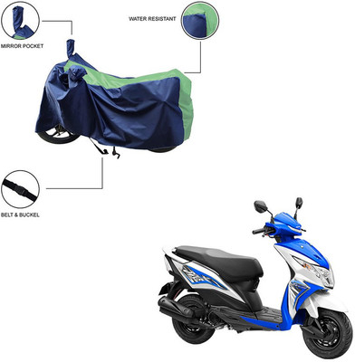 Home Ark Two Wheeler Cover for Honda(Dio, Green)
