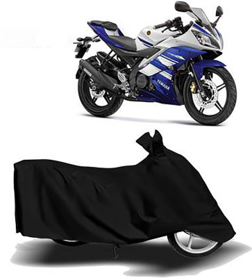 JKR Waterproof Two Wheeler Cover for Yamaha(YZF R15 S, Black)
