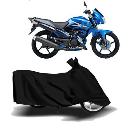 JKR Waterproof Two Wheeler Cover for Yamaha(Gladiator SS, Black)