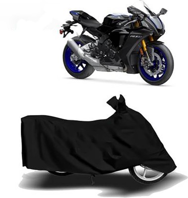 KPIND Waterproof Two Wheeler Cover for Yamaha(YZF R1M, Black)