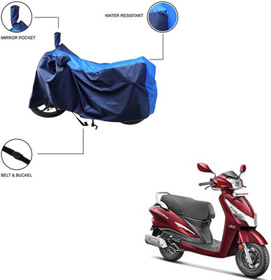 Home Ark Two Wheeler Cover for Hero(Destini 125, Blue)