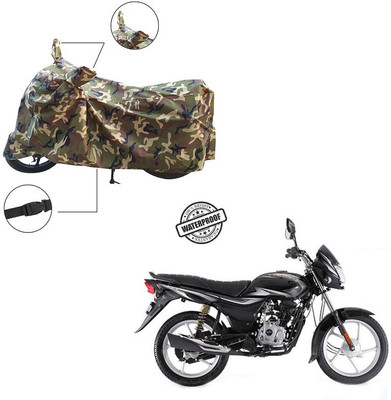 Home Ark Waterproof Two Wheeler Cover for Bajaj(Platina, Multicolor)