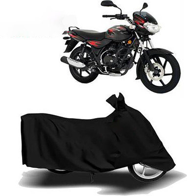JKR Waterproof Two Wheeler Cover for Bajaj(Discover 135, Black)