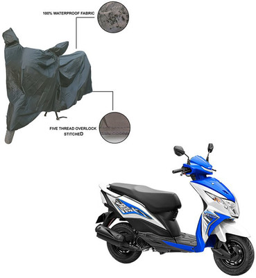 Pop Shade Two Wheeler Cover for Honda(Dio, Grey)