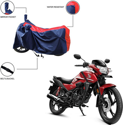 Pop Shade Two Wheeler Cover for Honda(SP 125, Red)