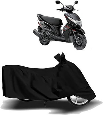 KPIND Waterproof Two Wheeler Cover for Yamaha(Ray Z, Black)