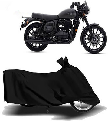Mdstar Waterproof Two Wheeler Cover for JAWA(Forty Two, Black)