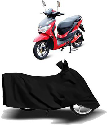 KPIND Waterproof Two Wheeler Cover for Hero Electric(Dash, Black)