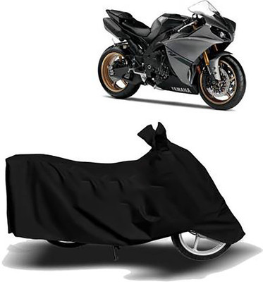 JKR Waterproof Two Wheeler Cover for Yamaha(YZF-R1, Black)
