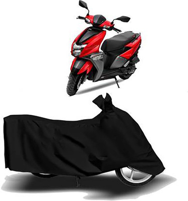 Mdstar Waterproof Two Wheeler Cover for TVS(Ntorq 125, Black)