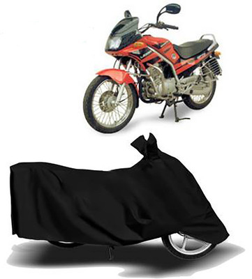 JKR Waterproof Two Wheeler Cover for Kinetic(GF 170, Black)