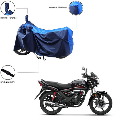 Home Ark Two Wheeler Cover for Honda(CB Shine, Blue)