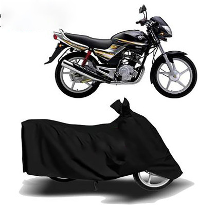 JKR Waterproof Two Wheeler Cover for Yamaha(Libero, Black)