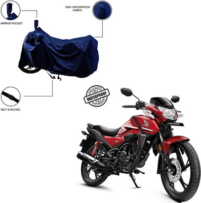 Pop Shade Waterproof Two Wheeler Cover for Honda(SP 125, Blue)