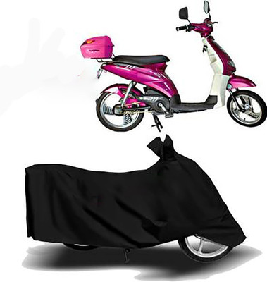 KPIND Waterproof Two Wheeler Cover for Avon(E Lite, Black)
