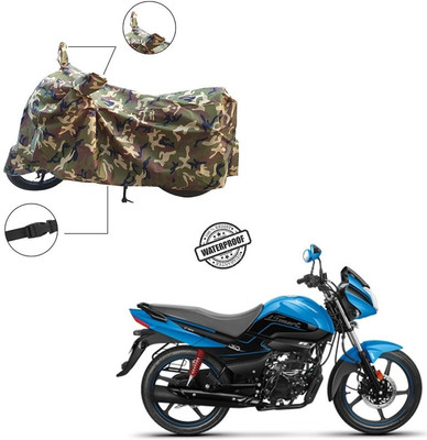 Pop Shade Waterproof Two Wheeler Cover for Hero(Splendor I Smart, Multicolor)