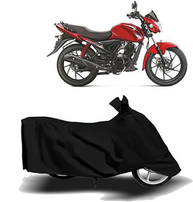 JKR Waterproof Two Wheeler Cover for Suzuki(Sling, Black)