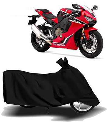 KPIND Waterproof Two Wheeler Cover for Honda(CBR 1000RR, Black)