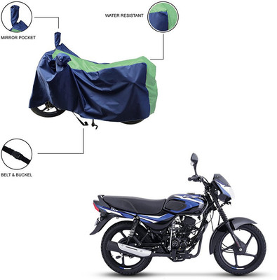 Home Ark Two Wheeler Cover for Bajaj(CT100, Green)