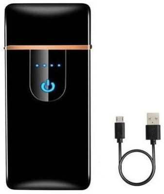 TECHEL 68 _ELECTRIC TOUCH SENSOR CIGARATTE LIGTER Pocket Lighter(BLACK)