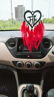 VM STORE Dream Catcher Hand Made for Positive Vibes, Wall Décor and car Hanging Car Hanging Ornament(Pack of 1)