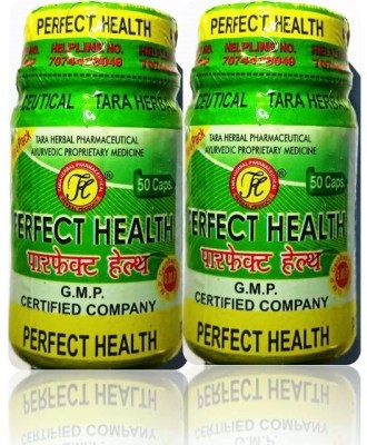 Ayurved zone PERFECT HEALTH CAPSULE FOR WEIGHT GAIN,LIVER DISEASE,GASTRIC (50+50) capsules(Pack of 2)