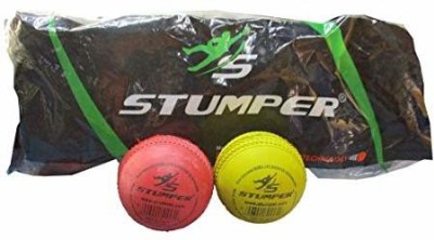 Stumper Cricket Ball Pack of 10 Balls Cricket Rubber Ball(Pack of 10)