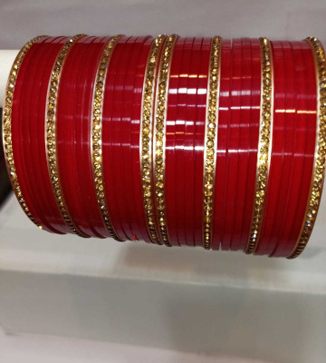 rcl Plastic Opal Bangle Set(Pack of 32)