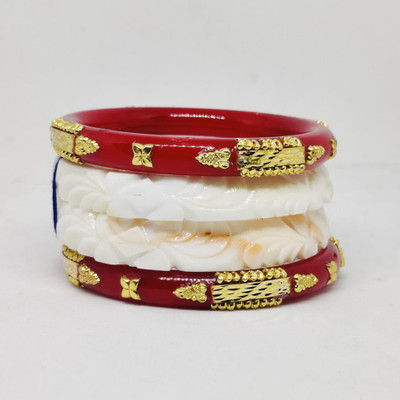 AN Fashion Shell Shakha Pola(Pack of 4)