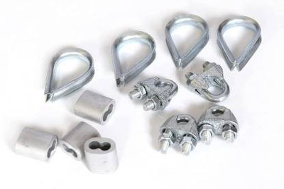 DTD 4 GYM WIRE LOCK 4 THIMBLE EYE LOCK 4 FRAUL LOCK Multi-training Bar