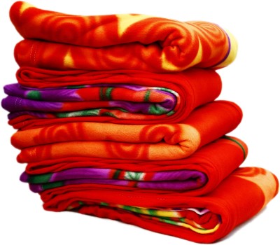 Blessing Home Solid Double Fleece Blanket for  Heavy Winter(Polyester, Multicolor)
