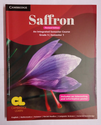 Saffron Grade 5 Semester 1 (second edition 2020)(Paperback, Panel of experts)