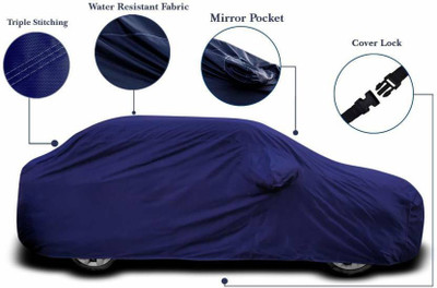 Swarish Car Cover For Honda BRV (With Mirror Pockets)(Blue)