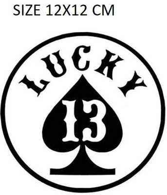 RUDRANSH Sticker & Decal for Car & Bike(Black)