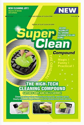 Swajay Super Clean High-Tech Cleaning Compound Gel(80 G) for Keyboard, Laptop, Mobile, Car AC Vent (Pack of 1) for Computers(Supergel12)