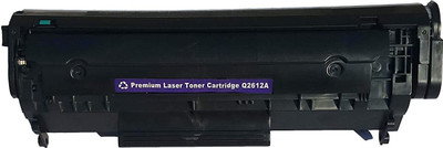 Black 12A / Q2612A Comptible Toner Cartridge For Hp Laser Printer Black Ink Cartridge