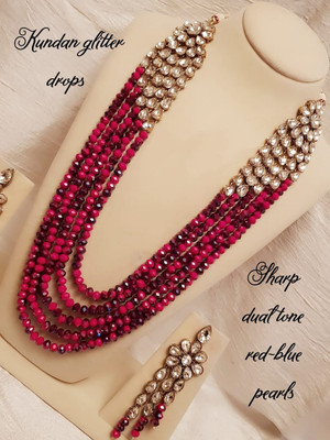 CATALYST Brass Copper Red Jewellery Set(Pack of 1)