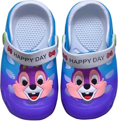 jayanti Boys & Girls Slip On Slipper Flip Flop(Purple , 2.5-3 Years)