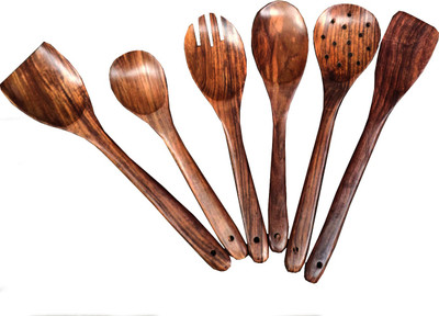 TFS Spatula 6 Kitchen Tool Set(Brown, Spatula)