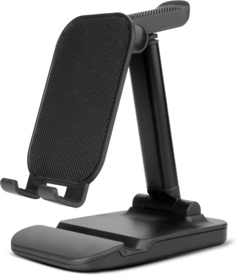 WRADER Adjustable & Portable Mobile Stand with Anti Slip Base Phone Stand Holder for Online Classes, Table, Bed, Desktop, Video Conference, Video Calls Compatible with Mobile, Smartphones, Tablet Mobile Holder