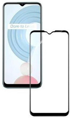 LIKEDESIGN Edge To Edge Screen Guard for Realme C21Y(Pack of 1)