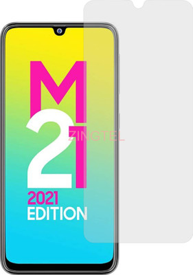 ZINGTEL Impossible Screen Guard for SAMSUNG GALAXY M21 2021 EDITION (Shatterproof Flexible)(Pack of 1)