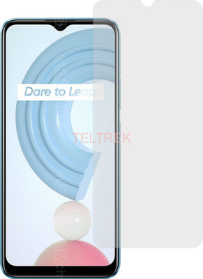 TELTREK Tempered Glass Guard for REALME C21 Y (Shatterproof Flexible)(Pack of 1)