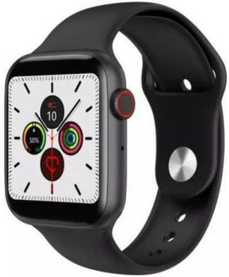 GUGGU WOA_246F T55 Series 5 Smart Watch Smartwatch(Black Strap, XL)