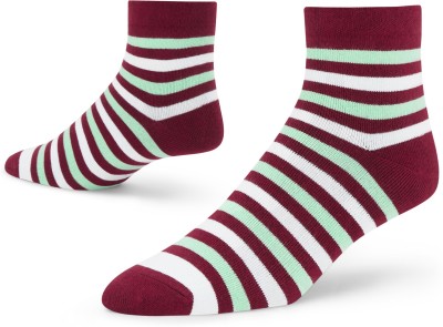 Dynamocks Men & Women Striped Ankle Length