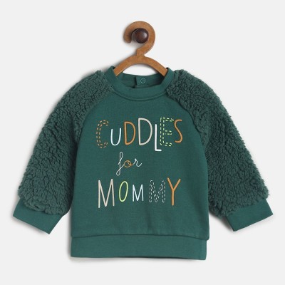 MINI KLUB Full Sleeve Embroidered Baby Boys Sweatshirt