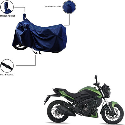 Pop Shade Two Wheeler Cover for Bajaj(Dominar 250, Blue)